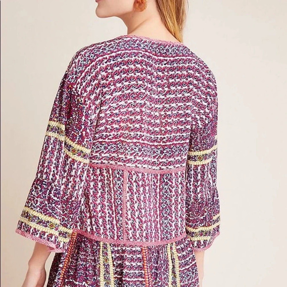 Anthropologie Maeve Lilyana Boho Chic Top - Picture 2 of 6